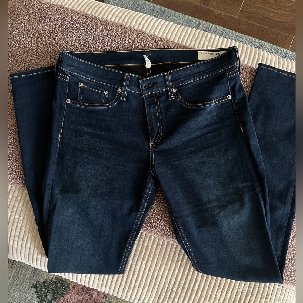 Rag & Bone Dark Skinny Jeans